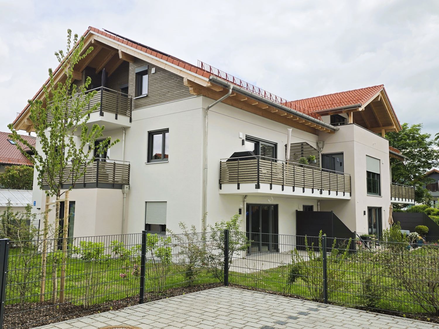 Neubau eines Mehrfamilienhauses in Oberhaching